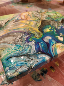 Fluid Art: Acrylic Paint Pouring Workshop (In-person)